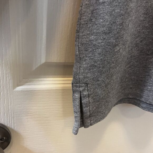 La Ligne Varsity Tee Striped Cotton Top Gray Women's Size Medium - Picture 10 of 15